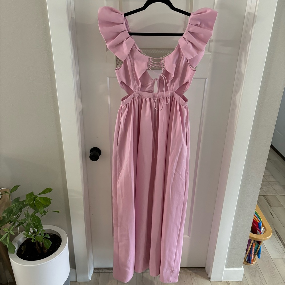 For Love And Lemons Pink Maxi Dress - Picture 10 of 11